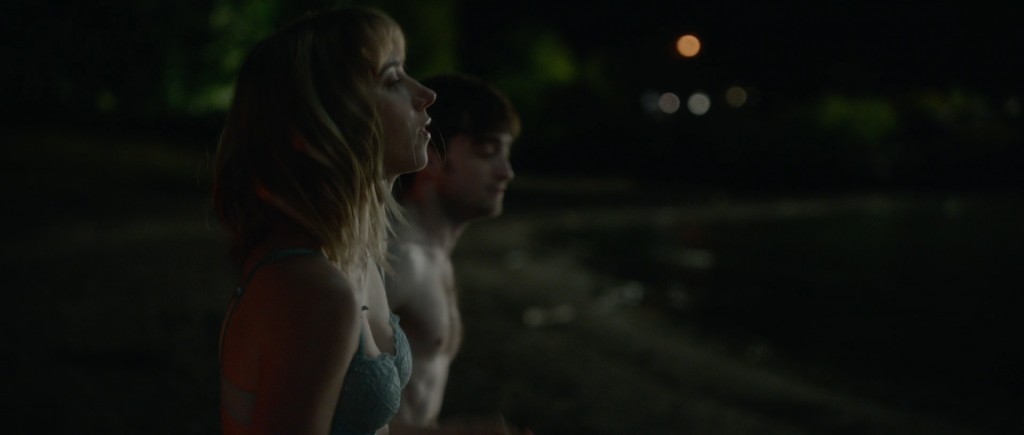 Zoe Kazan nude butt and Megan Park and MacKenzie Davis not nude but hot bikini- What If (2014) hd1080p (3)