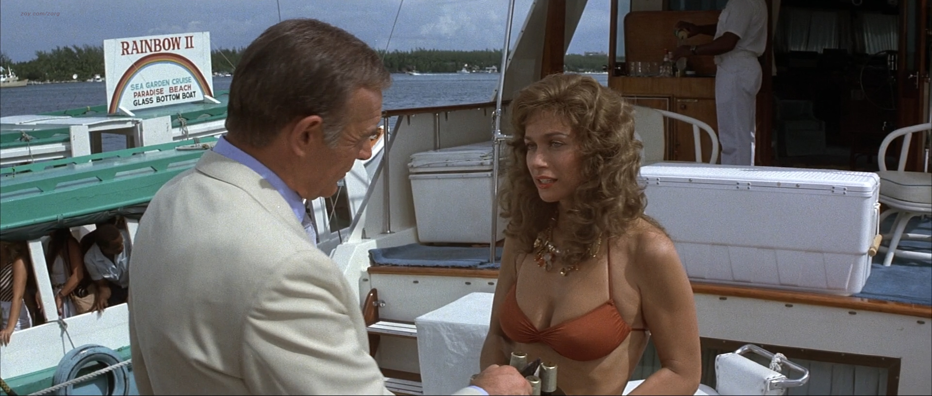 Kim Basinger Hot Pokies See Through And Barbara Carrera Hot Bikini