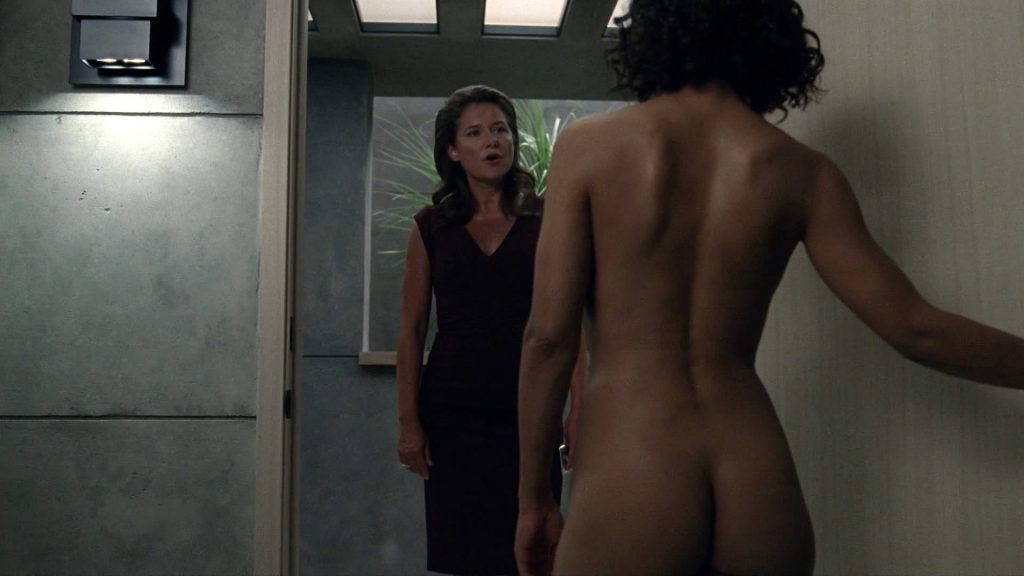 Thandie Newton nude bush and boobs Angela Sarafyan nude and Tessa Thompson butt naked - Westworld (2016) s01e07 HD 1080p (10)