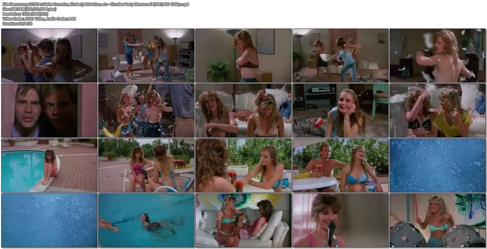 Slumber Party Hd Video Topless 90