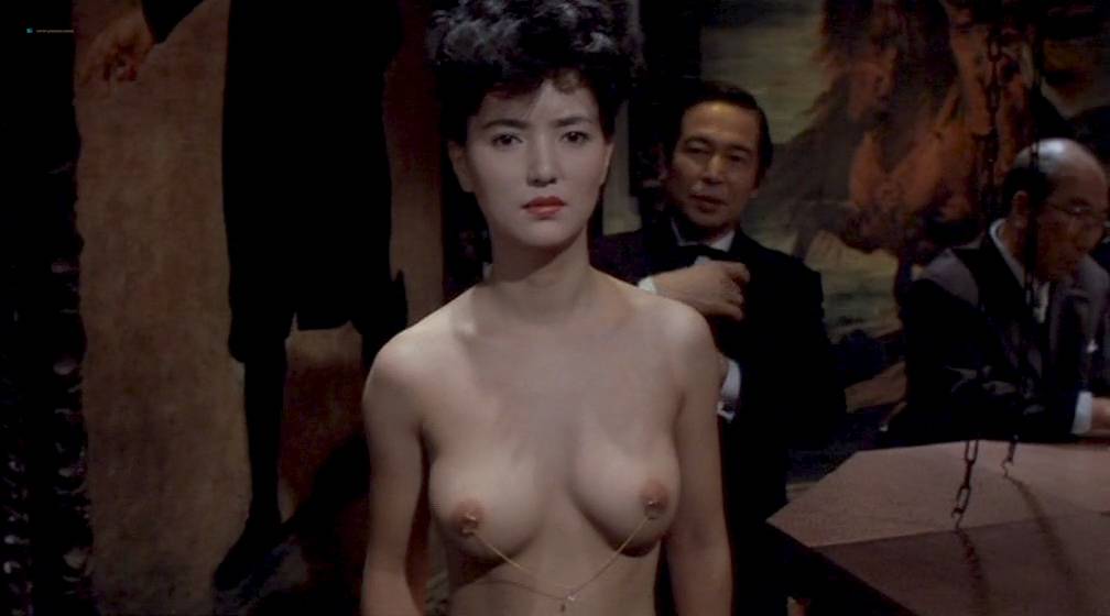 Jun Izumi nude watersport and lot of sex - Woman with Pierced Nipples (JP-1983) (1)