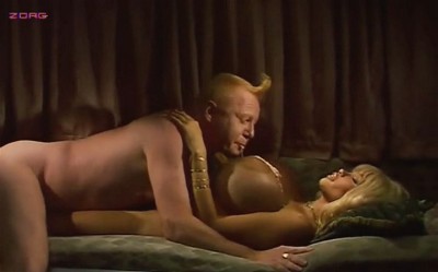 Lolo Ferrari nude topless huge boobs and sex - Camping Cosmos (1996) (6)
