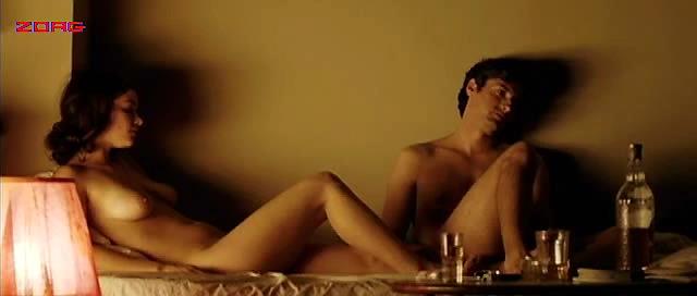 Marina Glezer nude topless in movie - Roma (2004)