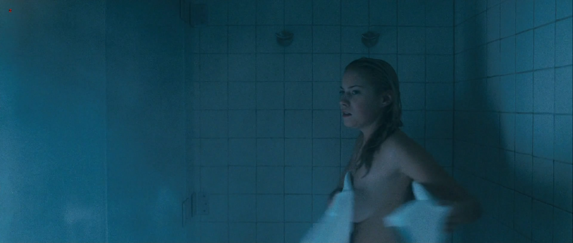 Laura Ramsey naked in the shower side boob - The Covenant (2006) hd1080p