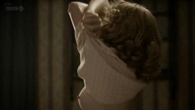 Claire Foy nude brief topless in - The Night Watch (2011) hd720p