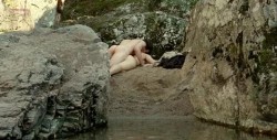 Isild Le Besco nude bush topless sex and nude skinny dipping - Au fond des bois (2010)