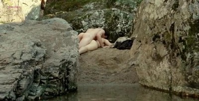 Isild Le Besco nude bush topless sex and nude skinny dipping - Au fond des bois (2010)