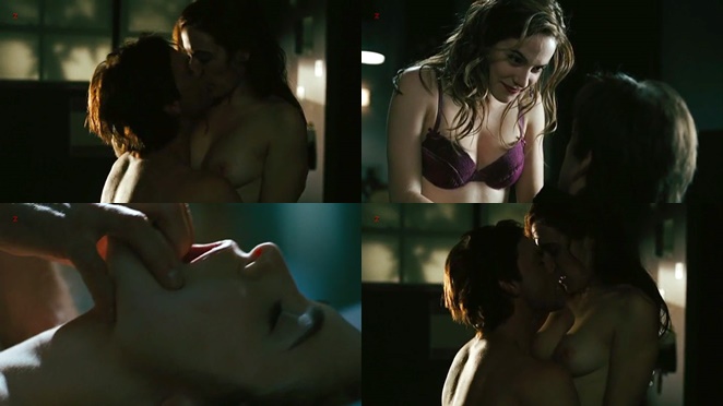 Caroline Dhavernas nude brief topless and hot sex – Surviving My Mother (2007)