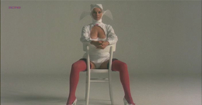 Laura Antonelli nude and hot as topless nun - Sessomatto (1973) (24)