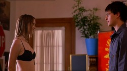 Leighton Meester hot in bra and panties in - Drive Thru (2007)