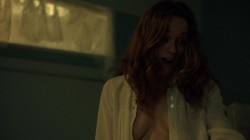 Kerry Condon nude topless and sex in - Luck s1e4 hd720p