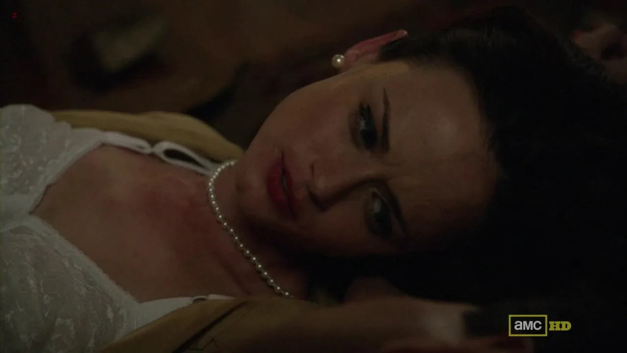 Alexis Bledel very hot in bra from – Mad Man s5e8 hd720p