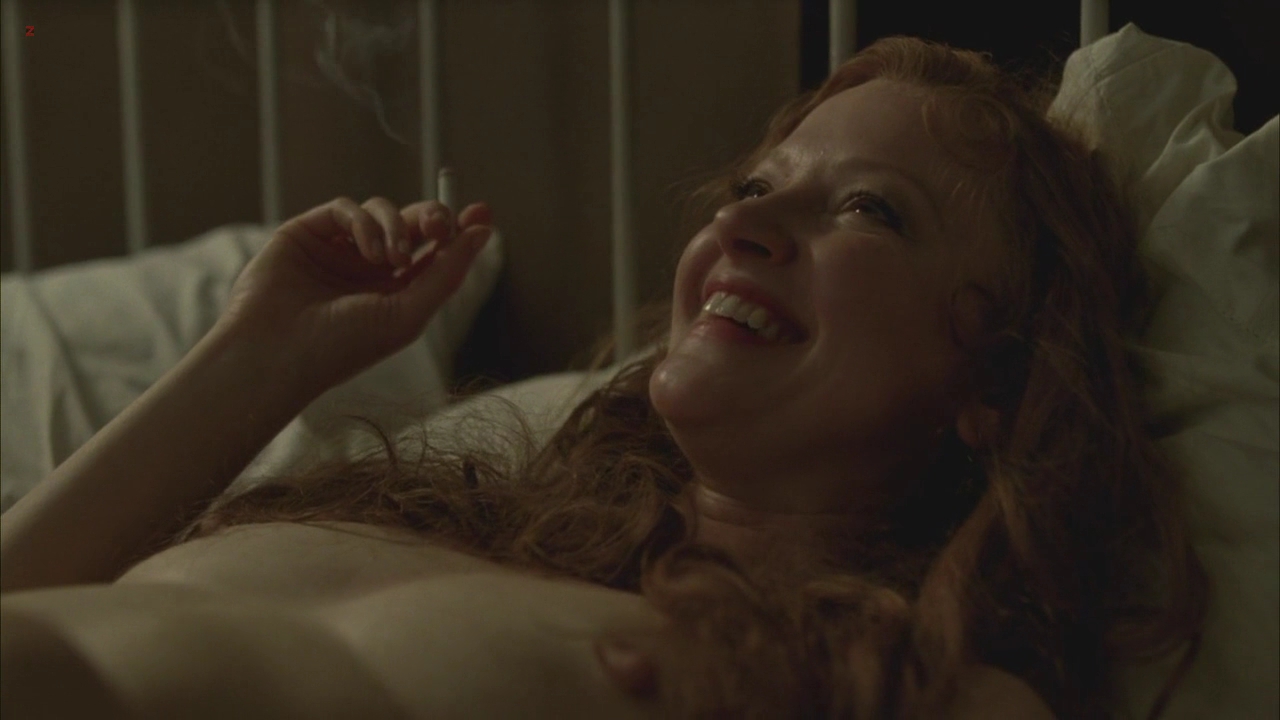 Gretchen Mol naked, sex and nude smoking – Boardwalk Empire s3e6 hd720p