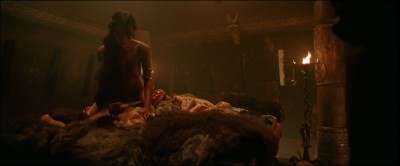 Rosario Dawson nude topless and hot sex in - Alexander (2004) hd1080p (1)