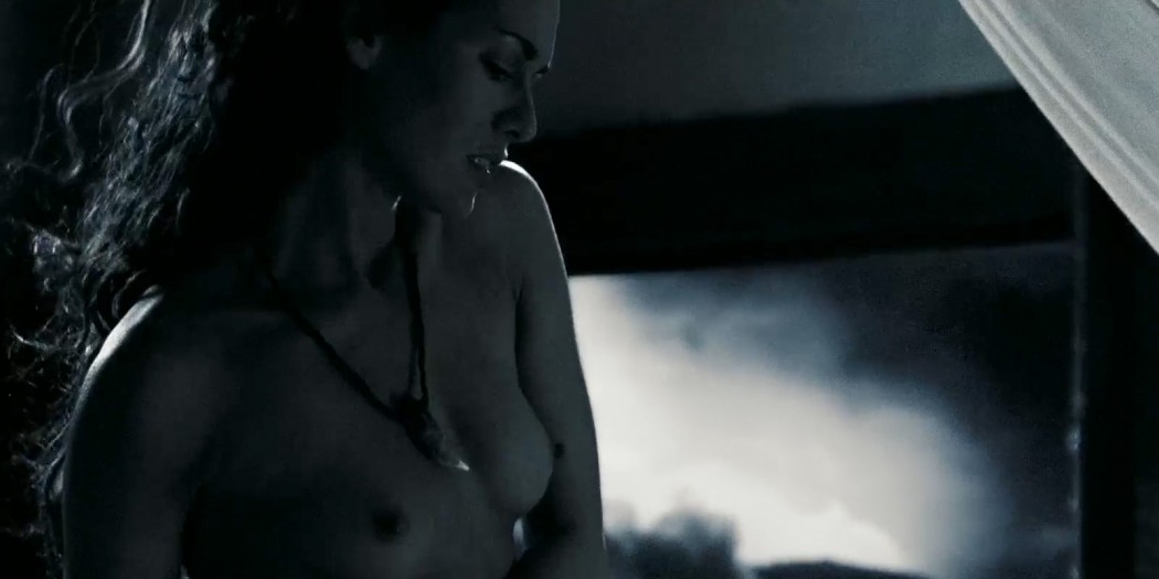 Lena Headey nude and Kelly Craig nude topless in - 300 (2006) hd1080p (2)