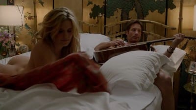 Maggie Grace sexy butt naked in "Californication" s6e8 (2013) hd720p