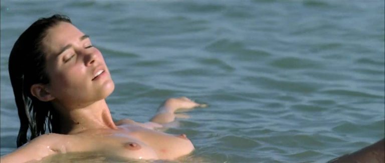 Vahina Giocante nude bush, boobs while skinny dipping – Paradise Cruise (FR-2013) HDTV 720p