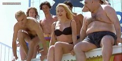 Valeria Marini nude sex topless and very busty - Bambola (1996)