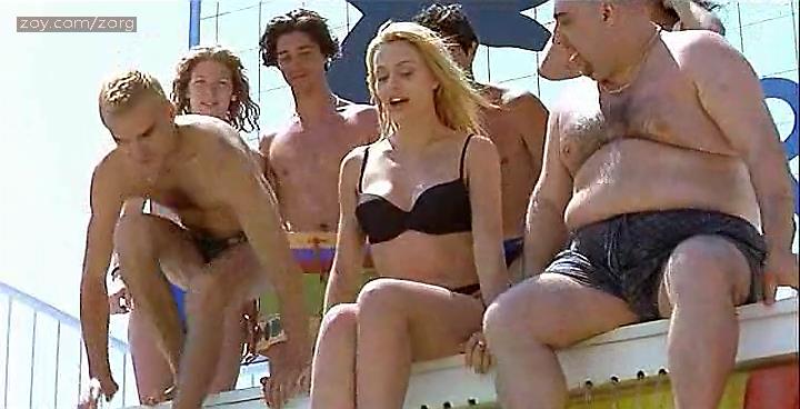 Valeria Marini nude sex topless and very busty – Bambola (1996)