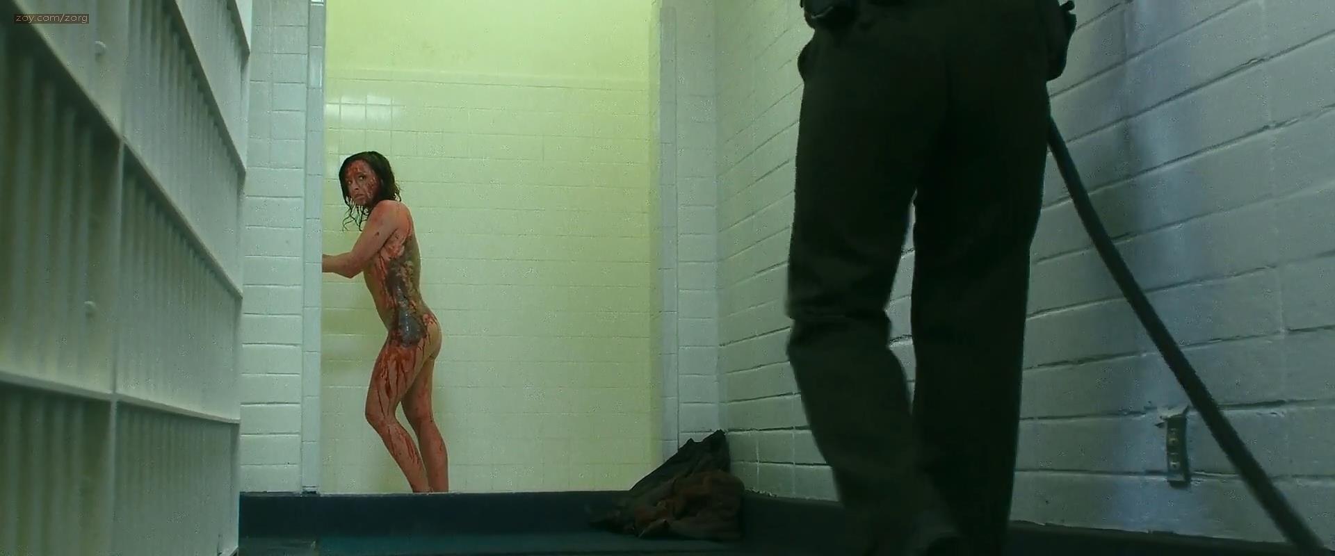 Danielle Harris butt naked in the shower - Hachet III (2013) hd1080p