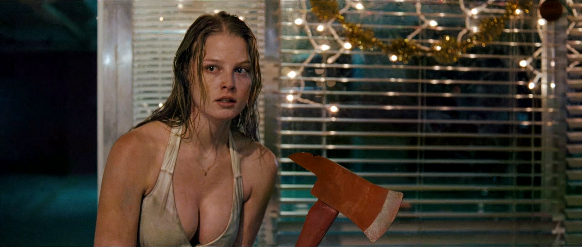 Rachel Nichols hot huge cleavage and too sexy – P2 (2007) hd1080p