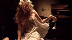 Jytte-Merle Bohrnsen nude topless sex and Jeanette Hain nude brief topless - The Forbidden Girl (DE-2013)