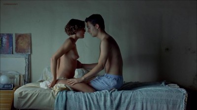Adriana Ugarte nude sex threesome nude topless and bush - Castillos de carton (ES-2009) 576p (20)