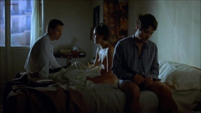 Adriana Ugarte nude sex threesome nude topless and bush - Castillos de carton (ES-2009) 576p (2)
