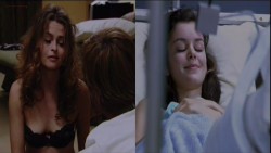 Helena Bonham Carter nude topless and Nora Zehetner nude topless and sex - Conversations with Other Women (2005)
