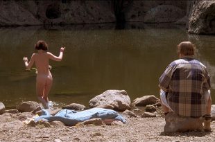 Lara Flynn Boyle butt naked and sex threesome and Katherine Kousi nude topless - Threesome (1994) HD 1080p Web (10)