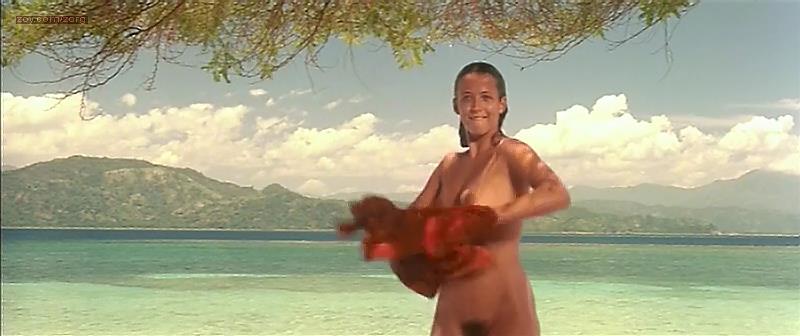 Sophie Marceau nude full frontal and nude skinny dipping – Descente aux enfers (FR-1986)