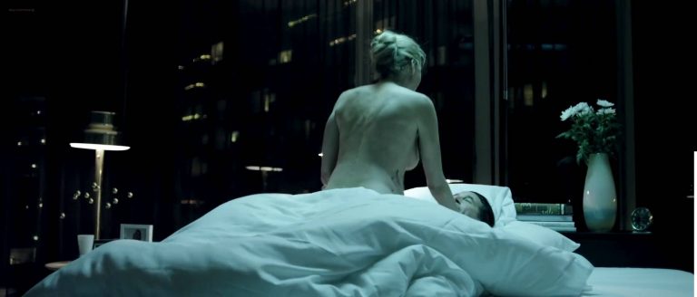 Estella Warren nude but covered and hot sex and Sarah Butler nude topless and butt  – The Stranger Within (2013) HD 1080p