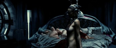 Katee Sackhoff nude brief topless and Charlie Marie Dupont nude topless - Riddick (2013) hd1080p
