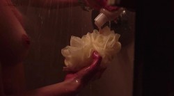 Angel McCordnude full frontal Heather Roop nude topless and lesbian sex and Cora Beneshnude topless sex - The Sacred (2012)