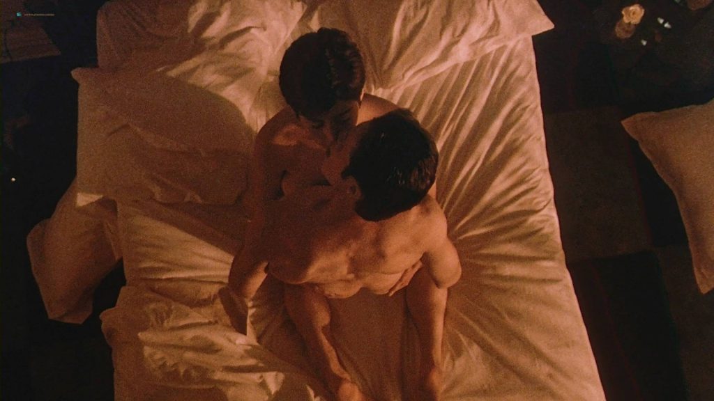 Dana Delany nude bush topless and some sex - Light Sleeper (1992) HD 1080p (9)
