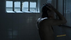 Ivana Milicevic nude side boob and butt naked in the shower - Banshee (2013) s2e5 hd1080p (1)