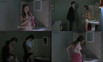 Melanie Laurent nude topless in French movie - Le dernier jour (2004) (8)