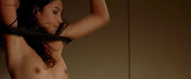 Blandine Bury nude topless in French movie - Dans tes reves (FR-2005)