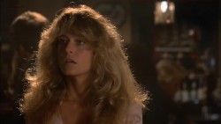 Farrah Fawcett hot sexy cleavage and pokies from- The Cannonball Run (1981)