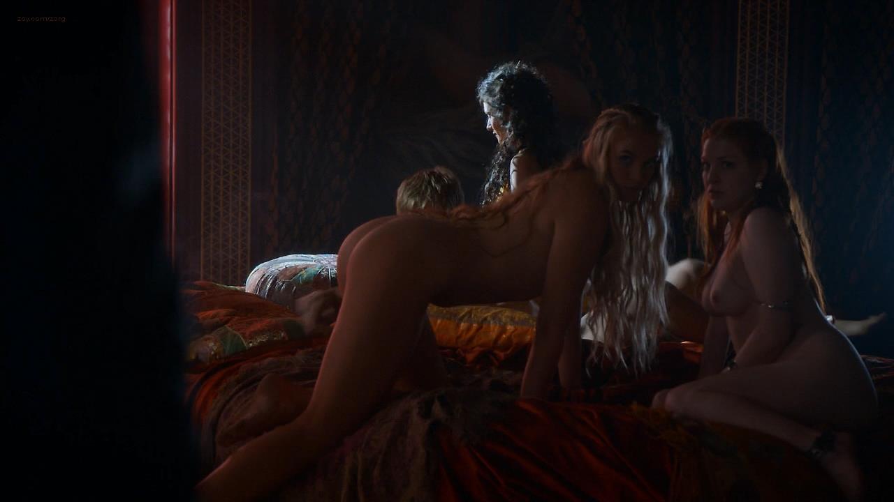 Josephine Gillan nude full frontal Indra Varma hot but not nude and other nude actress in - Game of Thrones (2004) s4e3 hd720p