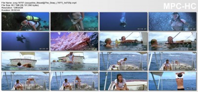 Jacqueline Bisset hot sexy see through in - The Deep (1977) hd720p