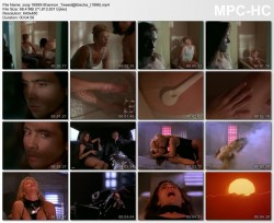 Shannon Tweed nude topless in the bath and sex - Electra (1996) (5)