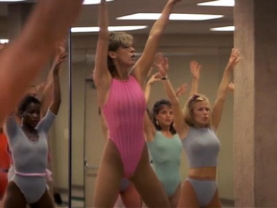 Jamie Lee Curtis hot and sexy - Perfect (1985). (4)