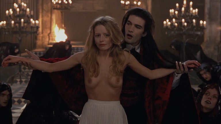 Laure Marsac nude topless and bush Nicole DuBois nude stripping and Indra Ové hot cleavage – Interview With The Vampire (1994) hd1080p