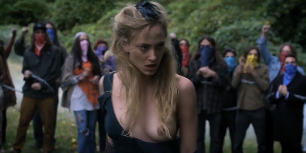 Nora Arnezeder nude topless more nipple slip and Lola Kirke sex bra - Mozart In The Jungle (2014) s1e9 hd720p (3)