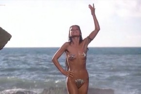 Catherine Zeta-Jones nude topless and butt in her debut movie - The 1001 Nights (1990) (13)