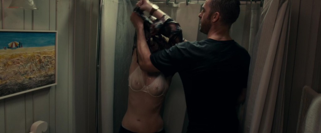 Patricia Clarkson nude topless in the bath and see through - October Gale (2014) hd720p (2)