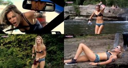 Rachael Taylor hot in bikini - Spliterheads (2009)