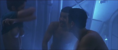 Robin Tunney nude zero gravity sex and Angela Bassett nude butt - Supernova (2000) hdtv1080p (9)