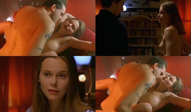 Barbora Bobulova nude topless and some sex – Ecco Fatto (IT-1998)